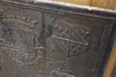 Large French Antique Fireback