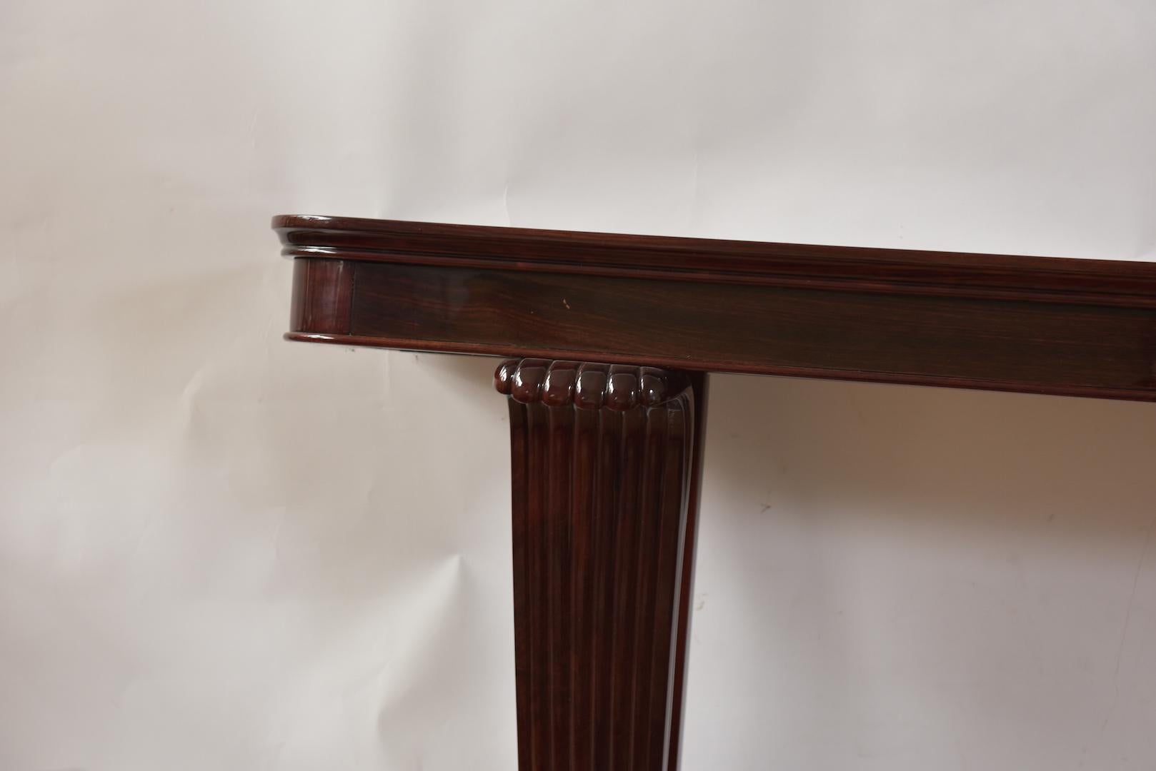 Large French Art Deco Console Table Attributed to Maurice Dufrène For Sale 2