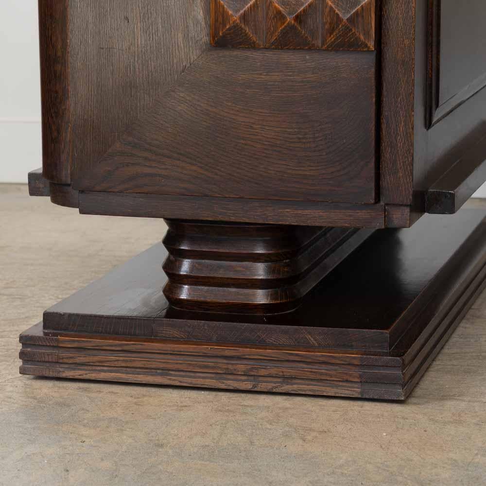 Grande scrivania francese Art Deco di Charles Dudouyt in vendita 5