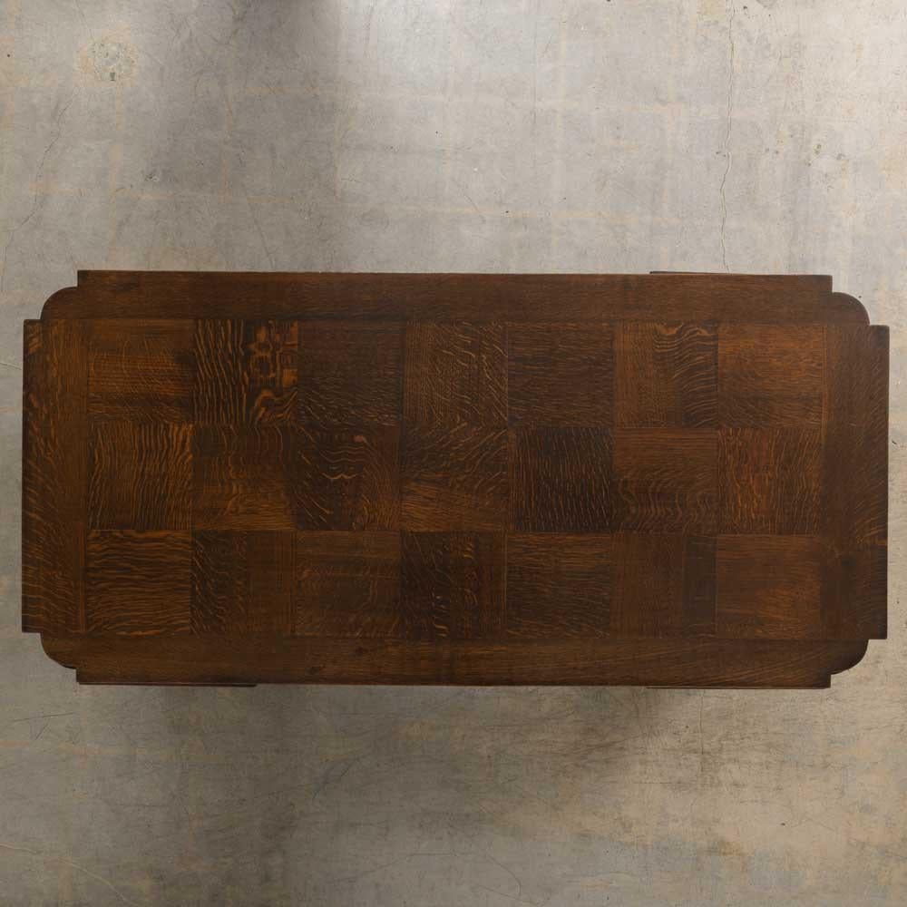 Grande scrivania francese Art Deco di Charles Dudouyt in vendita 6