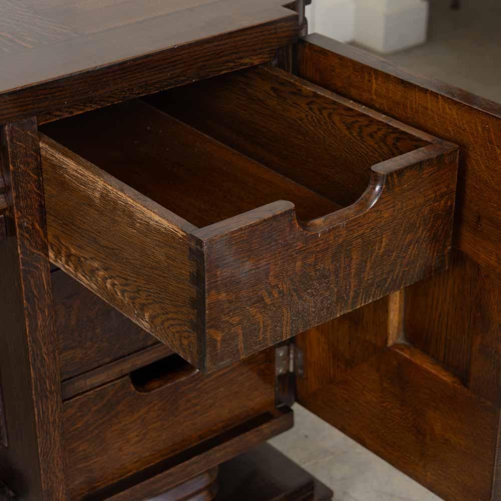 Grande scrivania francese Art Deco di Charles Dudouyt in vendita 9