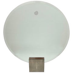 Large French Art Deco Mirror Shagreen and Macassar in the Manner of Rhulmann