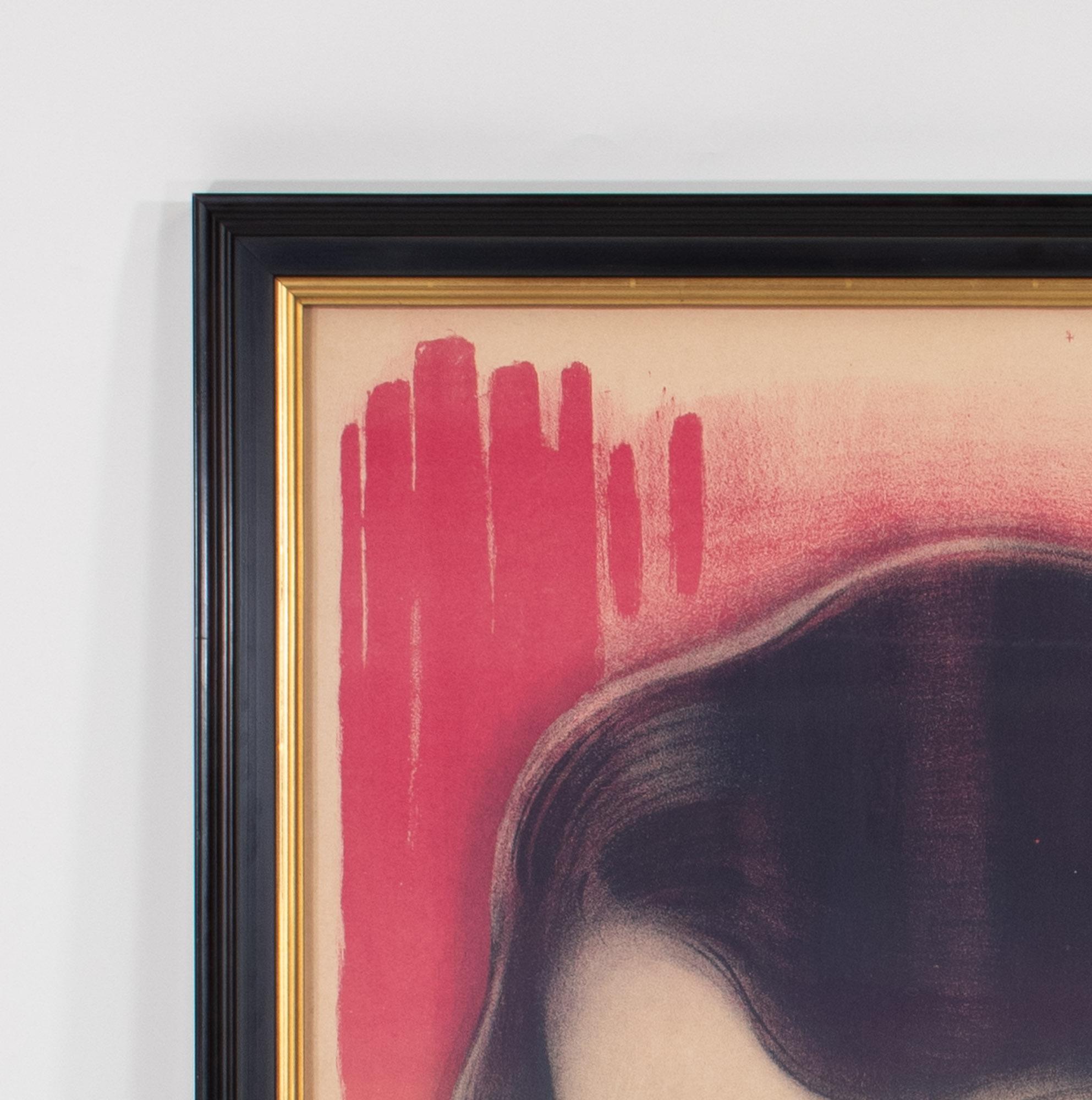 Grande affiche de film Art déco de Stella Dargis par Dola en vente 6