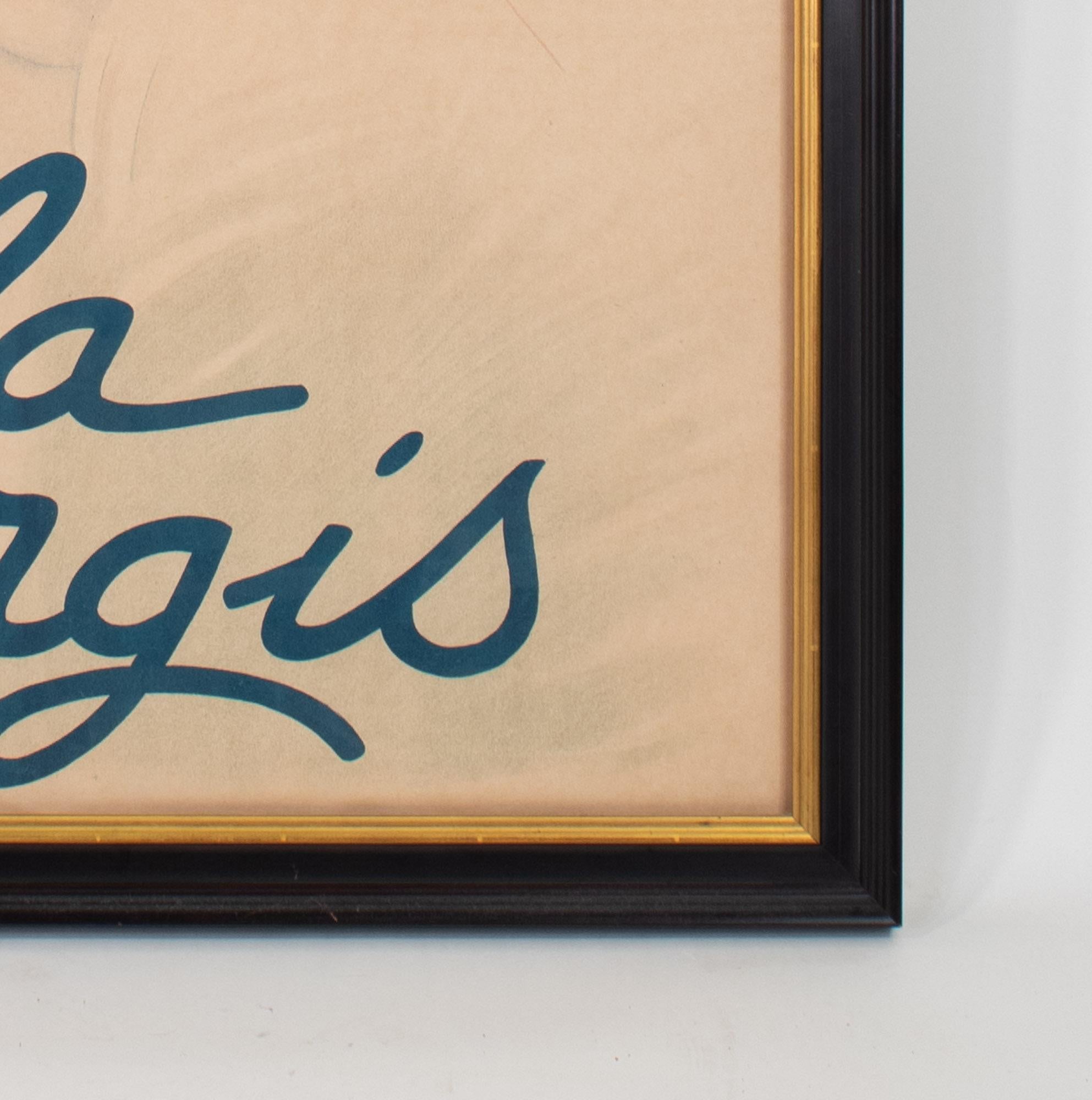 Grande affiche de film Art déco de Stella Dargis par Dola en vente 9