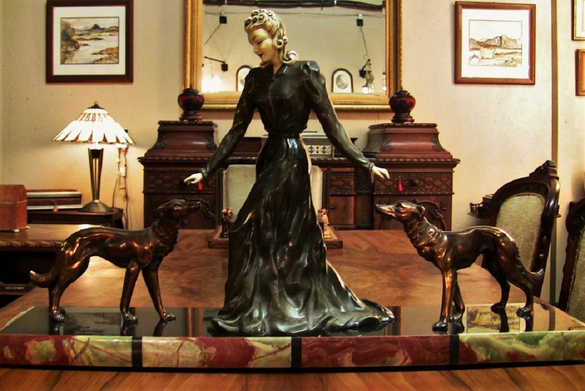 borzoi sculpture
