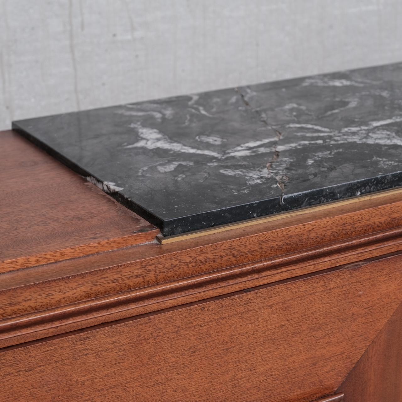 Grande credenza francese in stile Art Déco di Maxime Old in vendita 1