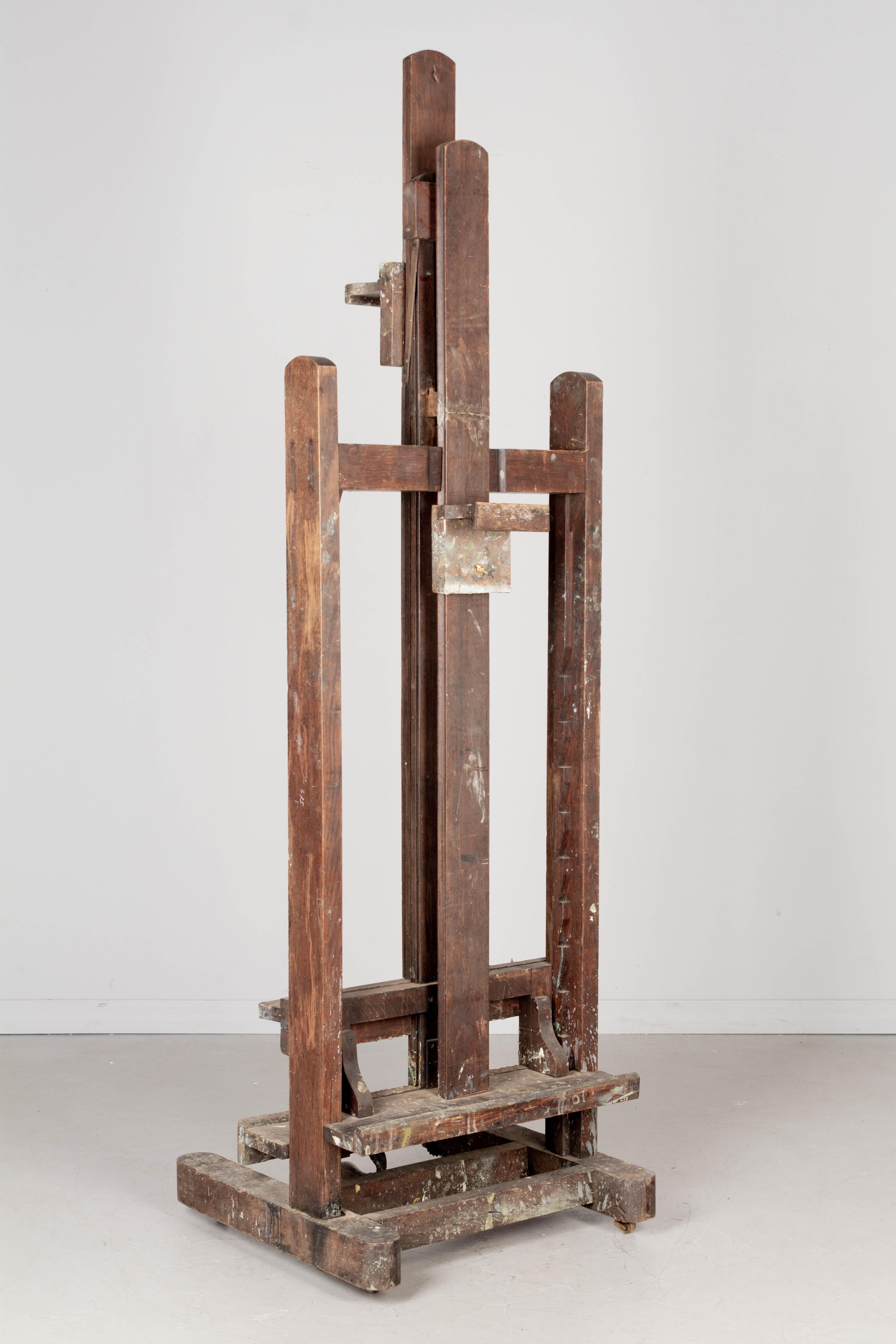 Large French Artist Painter's Easel 7