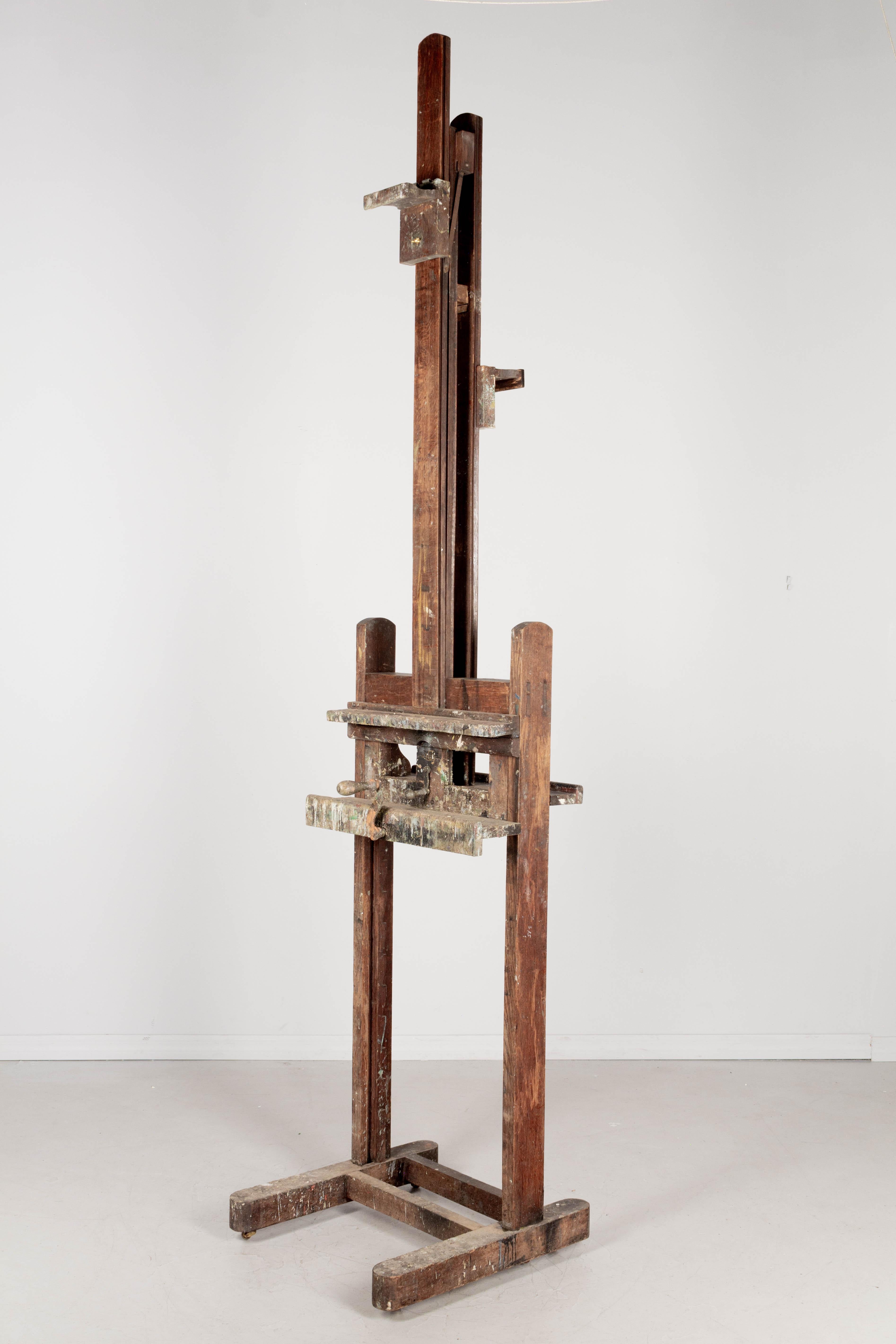 Iron Large French Artist Painter's Easel