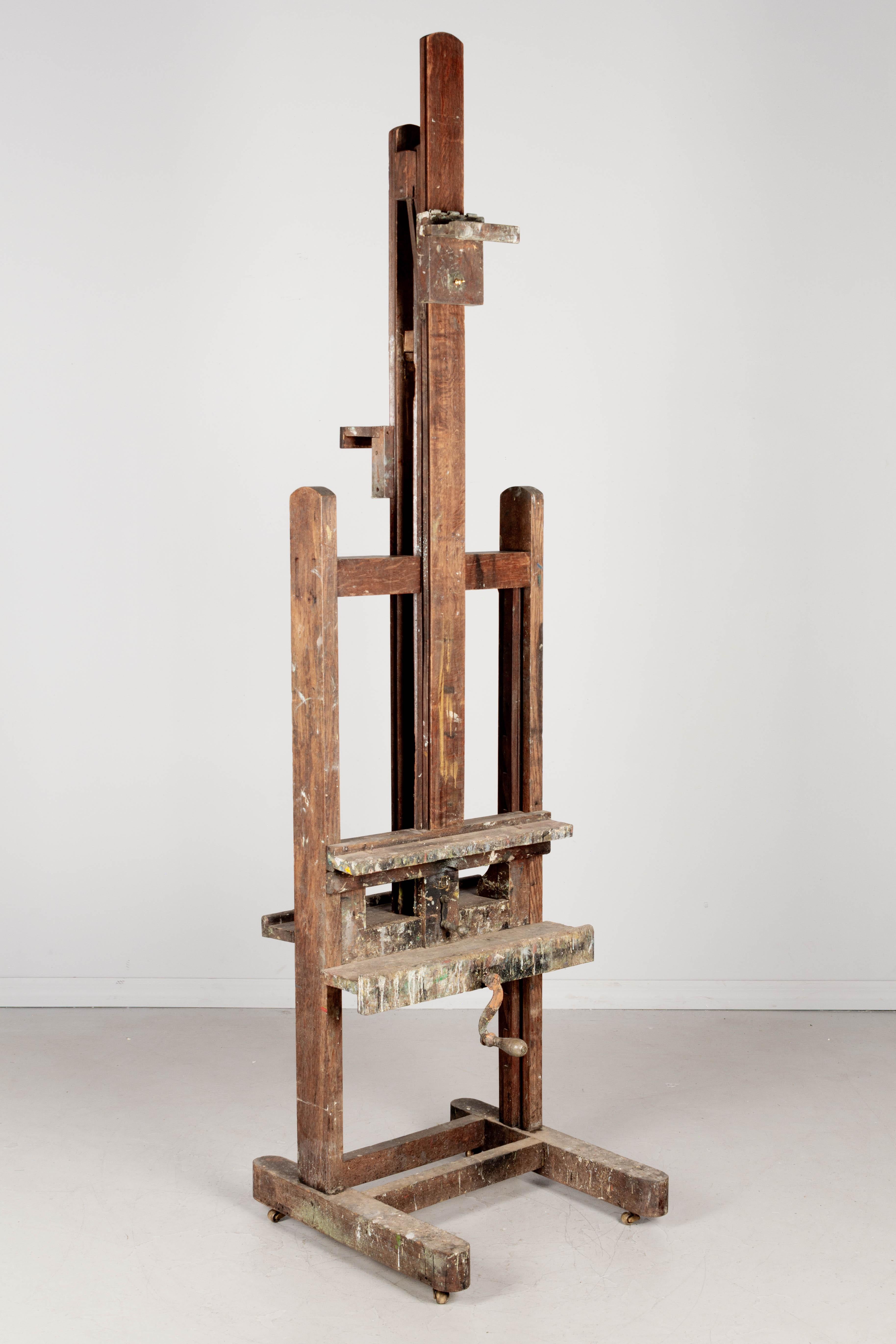 Large French Artist Painter's Easel 1