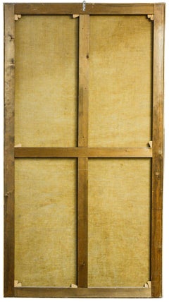 Autumn Large Painting, Signed G. Marion, 1894, Versatile Room Divider