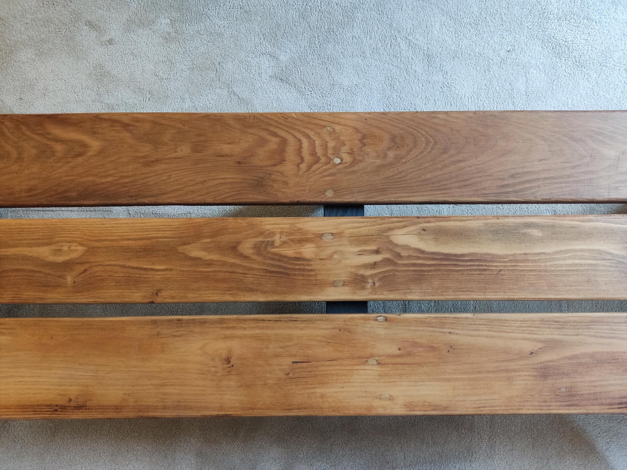 large french bench - 1950s  For Sale 1