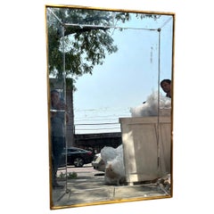 Large French Beveled Mirror