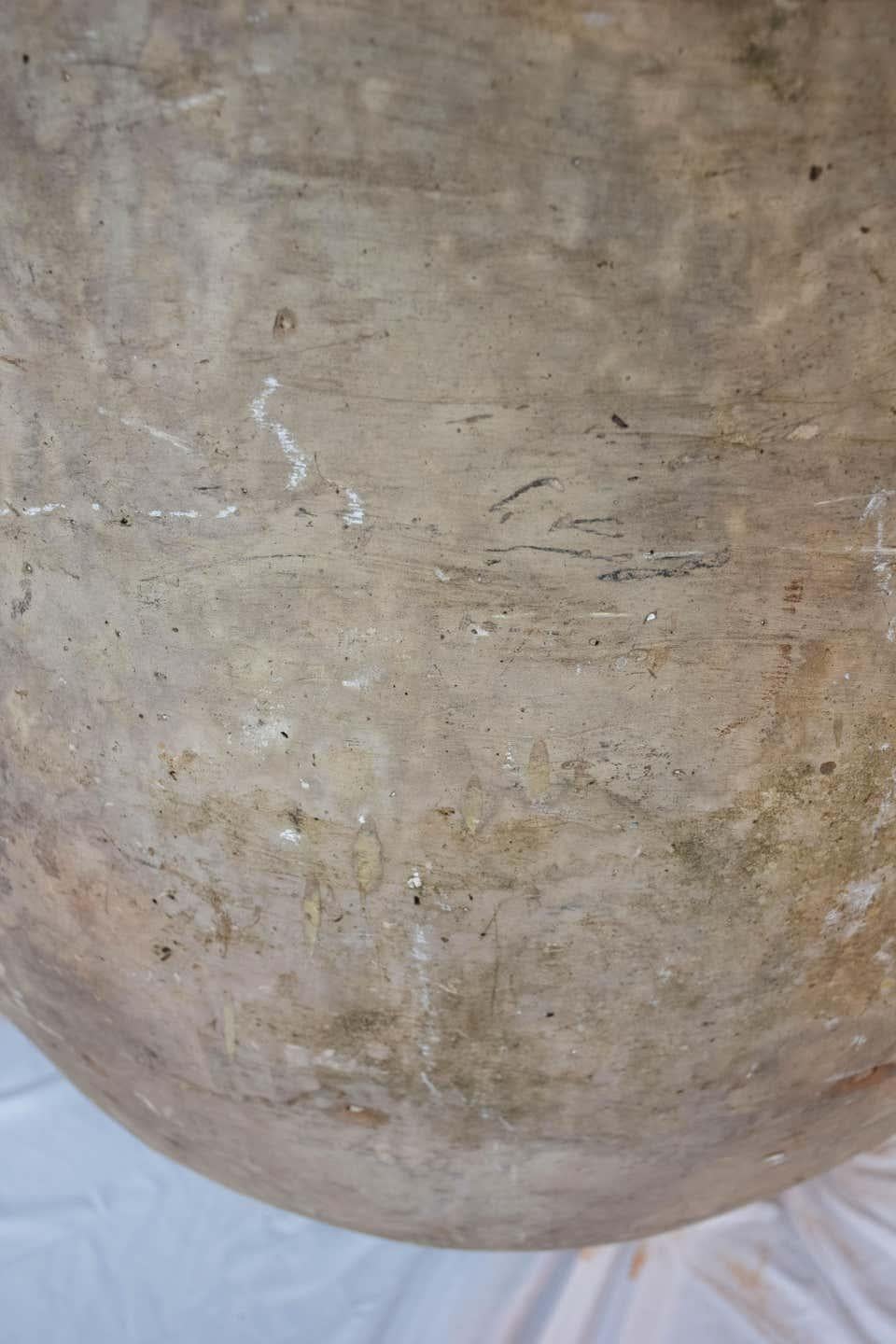20th Century Large French Biot Olive Jar For Sale