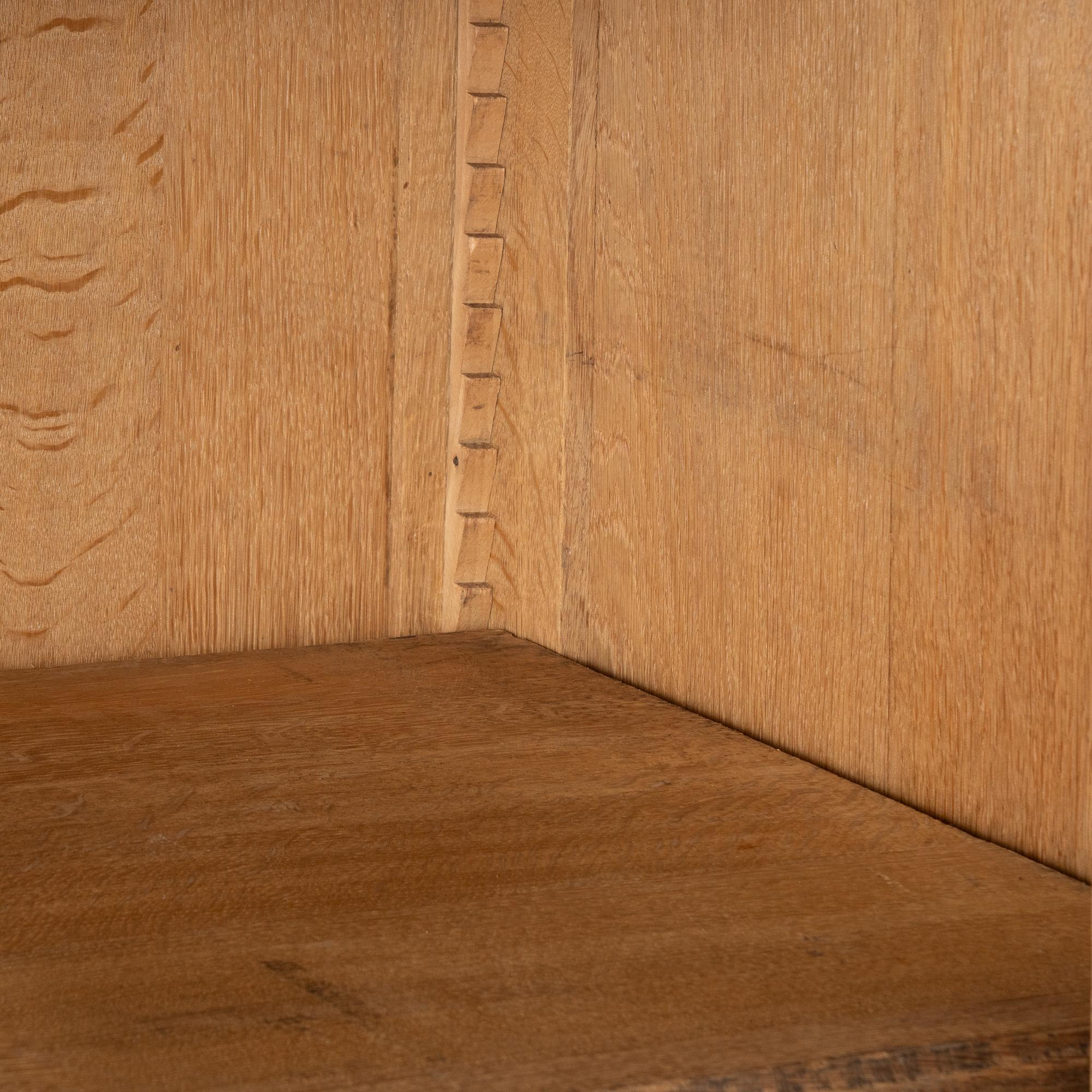 Vetro Grande mobile vetrina francese in Oak sbiancato Libreria, circa 1890 in vendita