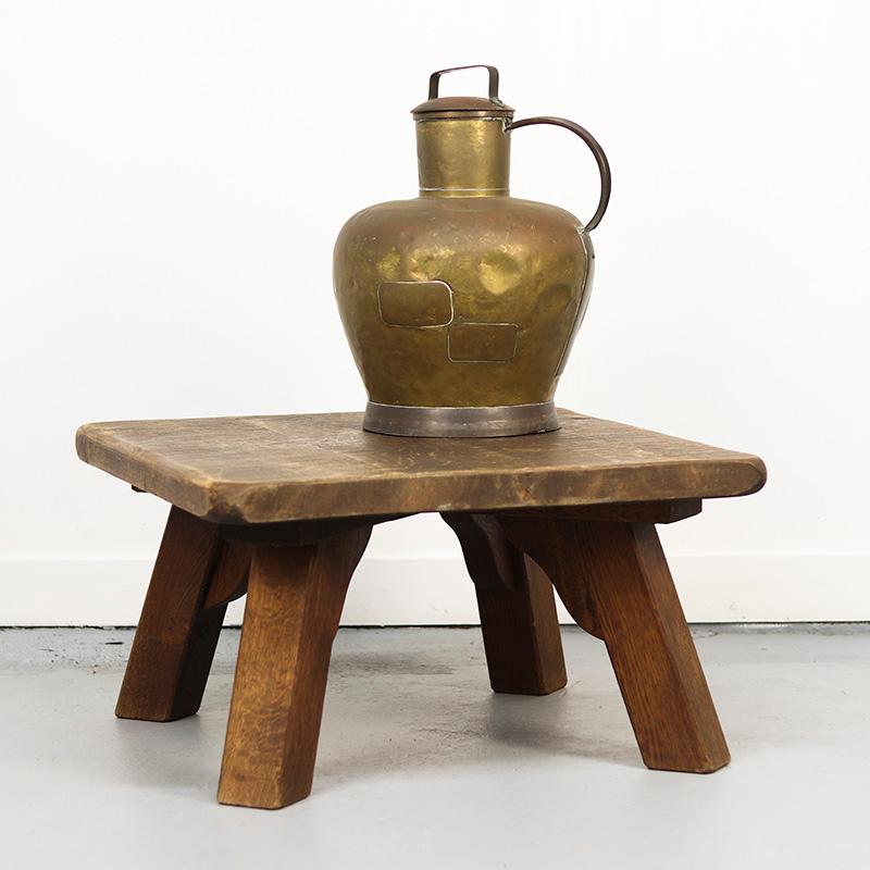 Ottone Large French Brass 'Canne à Lait' - Milk Jug in vendita