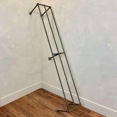 Gran portaequipajes ferroviario francés de latón y cobre c1900 Guardabotas