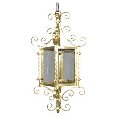 Gran farol francés de latón