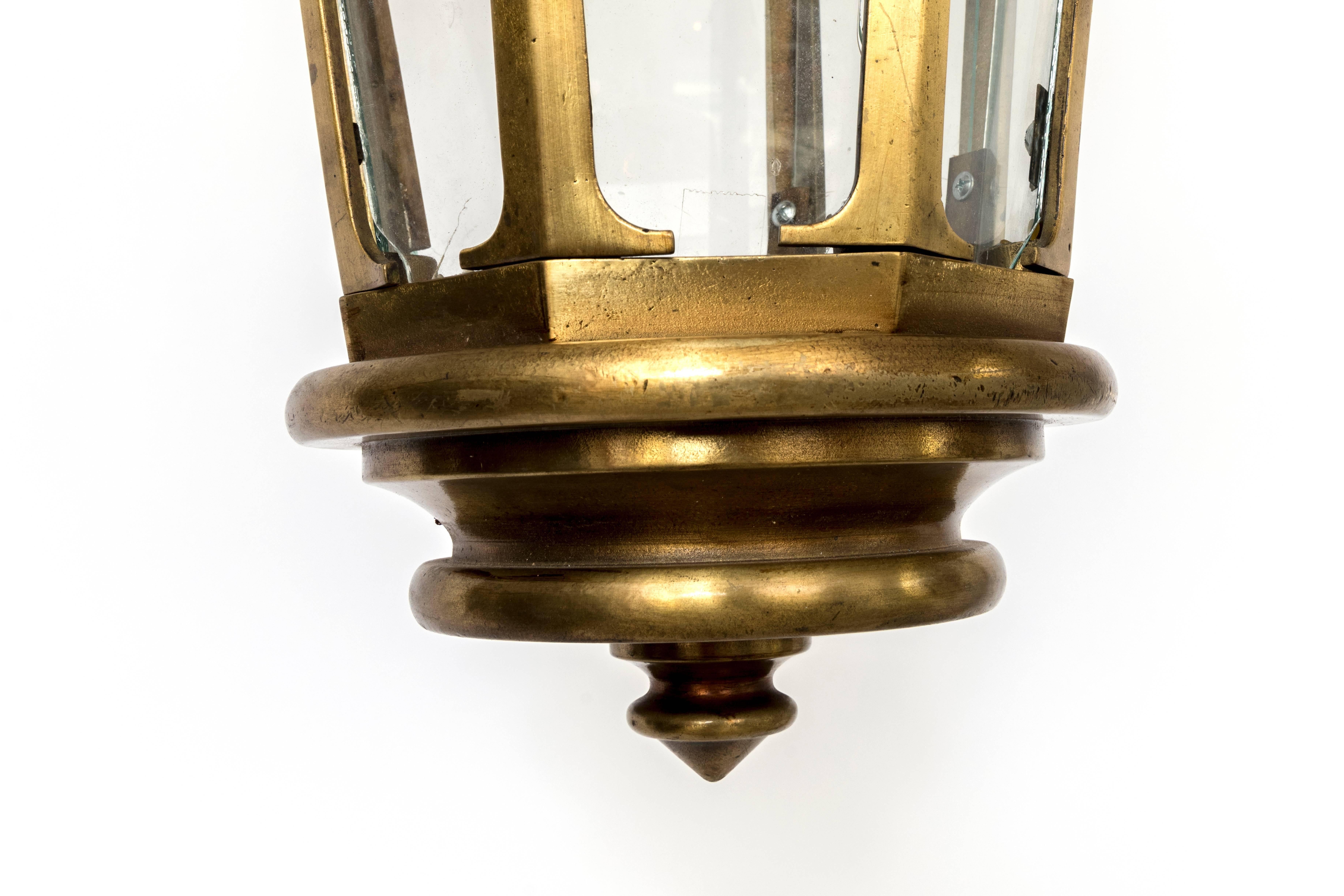 large bronze lantern