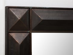 Large French Bronze Mirror, 1990