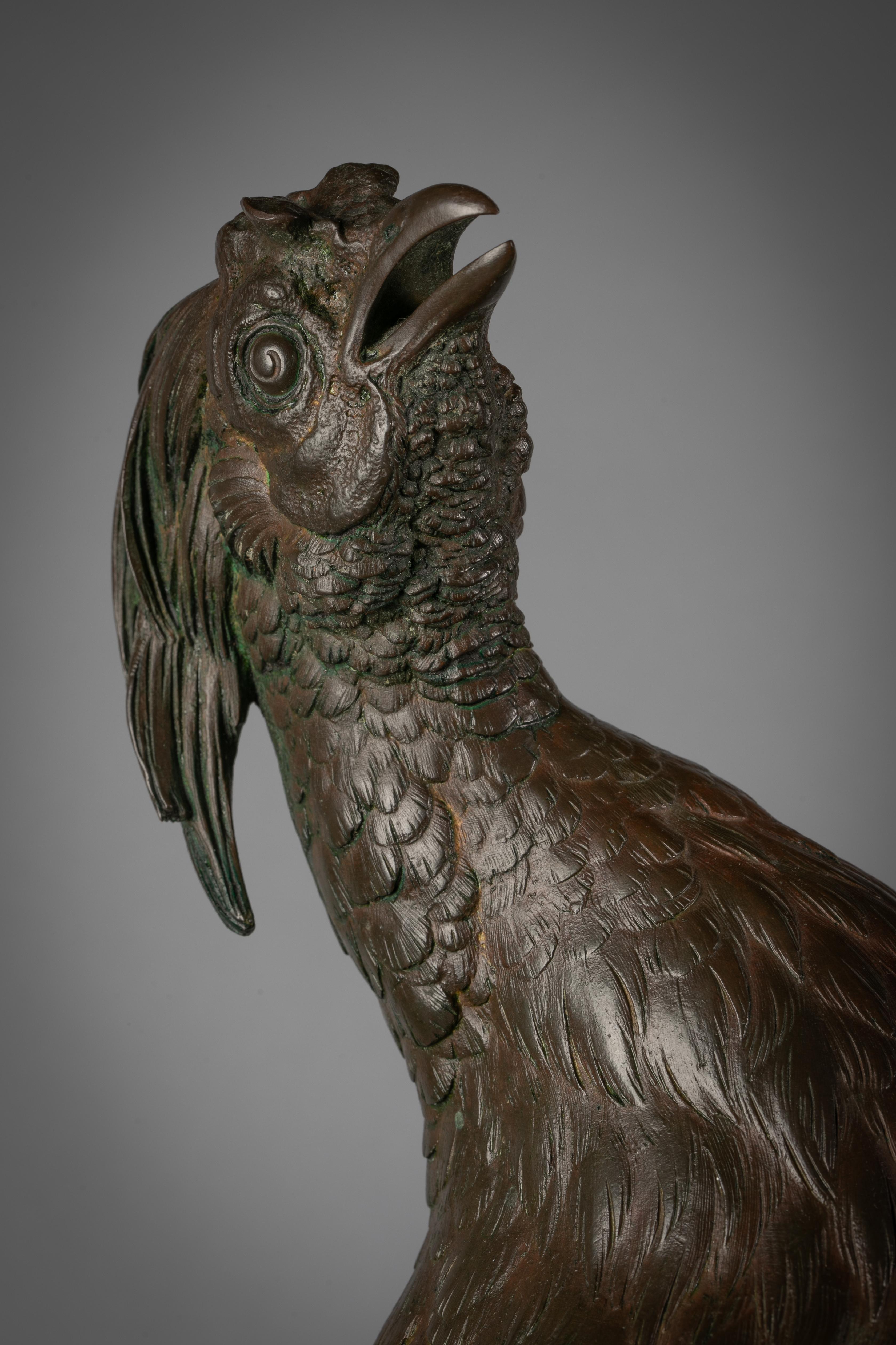 Large French Bronze Pheasant, by Ferdinand Pautrot 1
