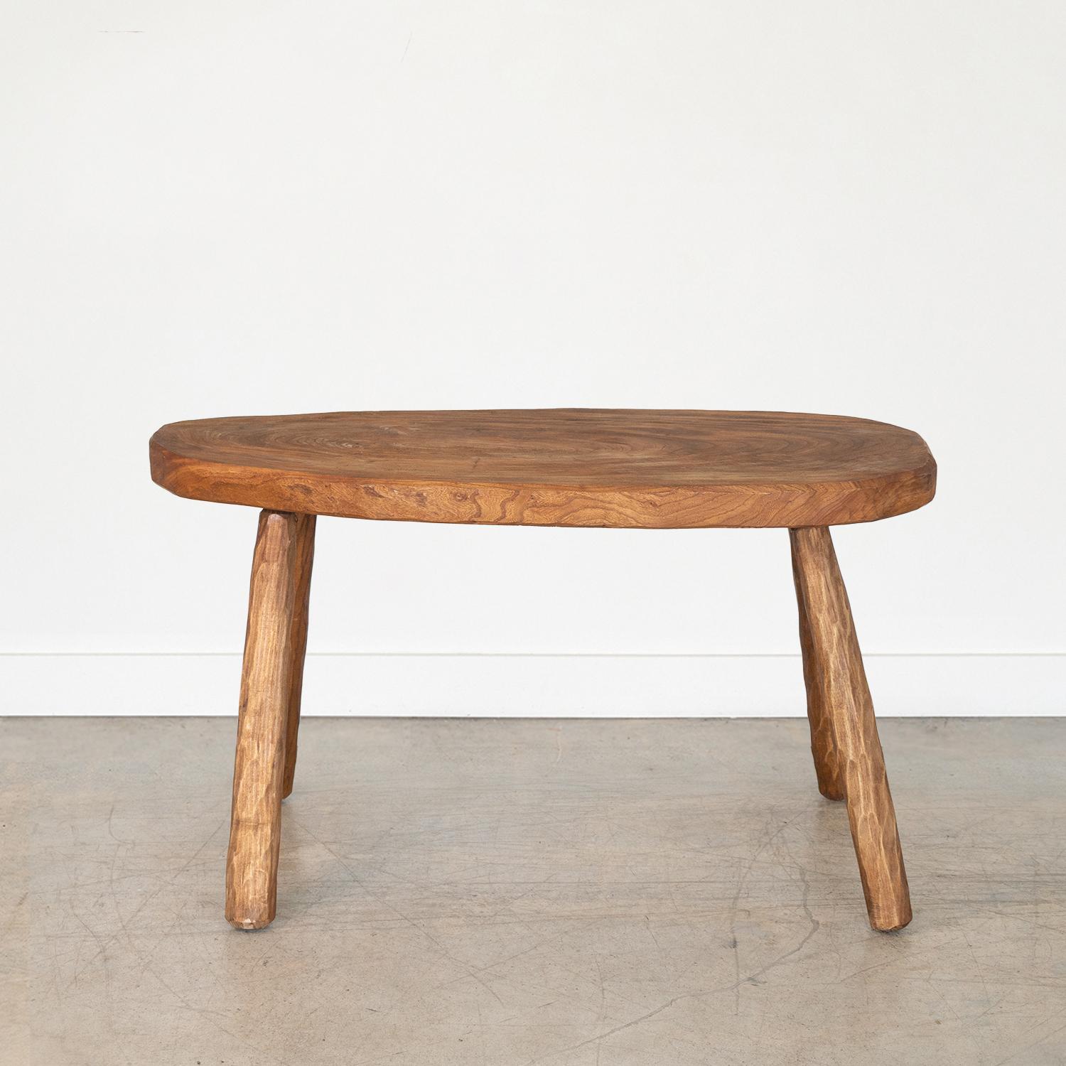 Large French Brutalist Table For Sale 1