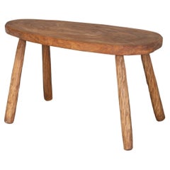 Large French Brutalist Table