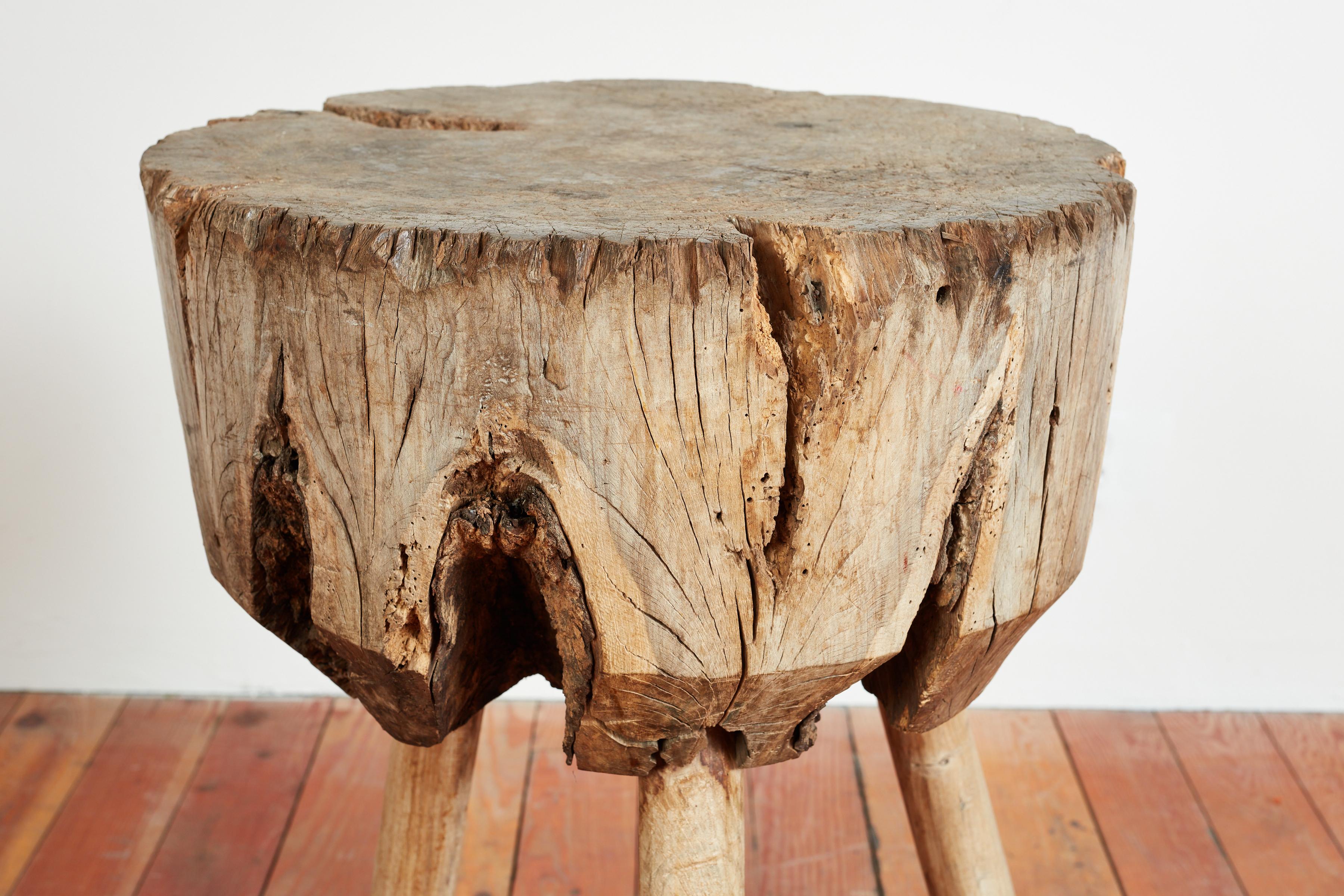 Wood Large French Butcher Block Table