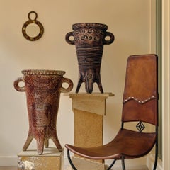 Large French Ceramic Vessel by Accolay No. 01, 1960s