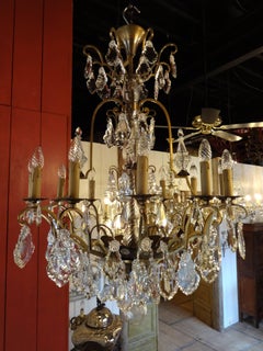 Large French Chandelier with 12 Lights