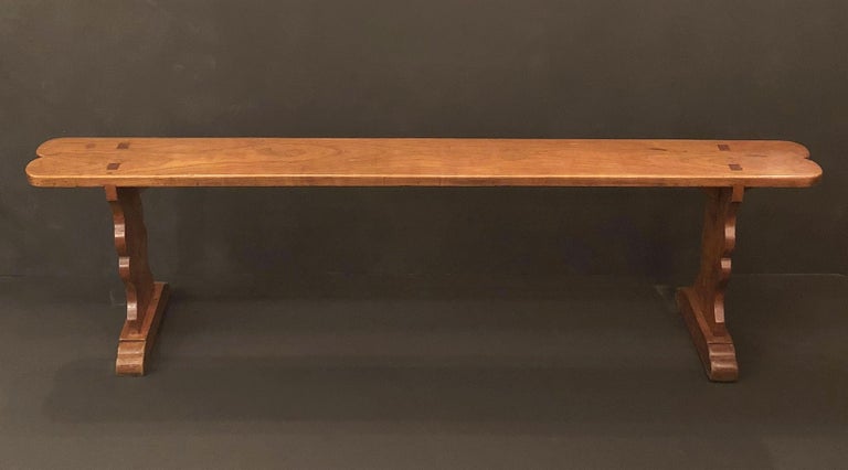 Large French Cherrywood Seating Benches Individually Priced For