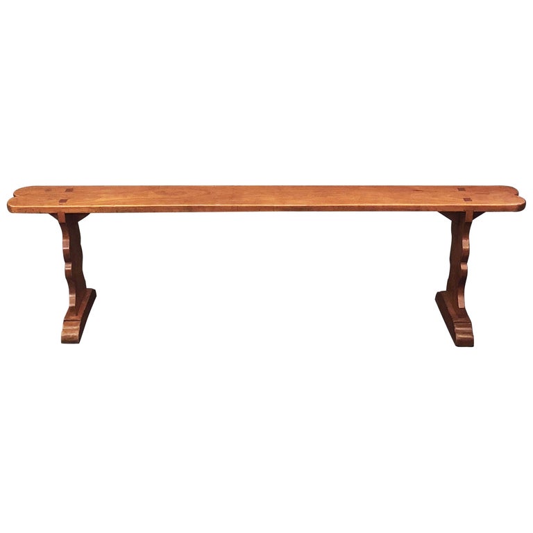 Large French Cherrywood Seating Benches Individually Priced For