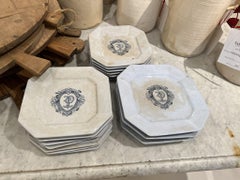 Large French China Set  (P Monogram)