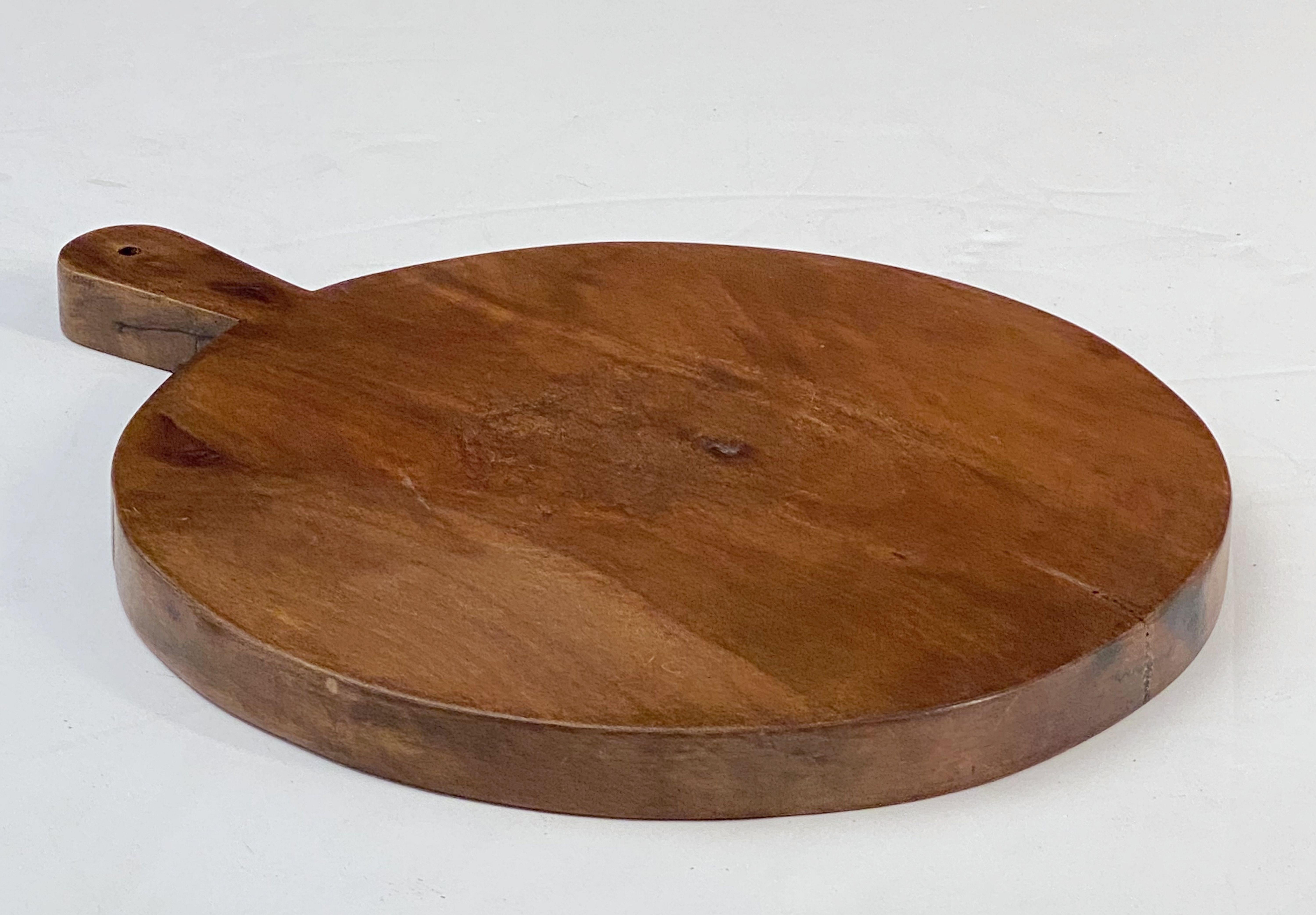 Wood Large French Circular Cheese Board of Beech