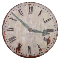 Antique Large French Clock Face