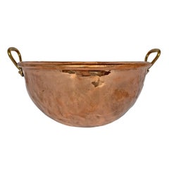Large French Copper Confectioner's Pot