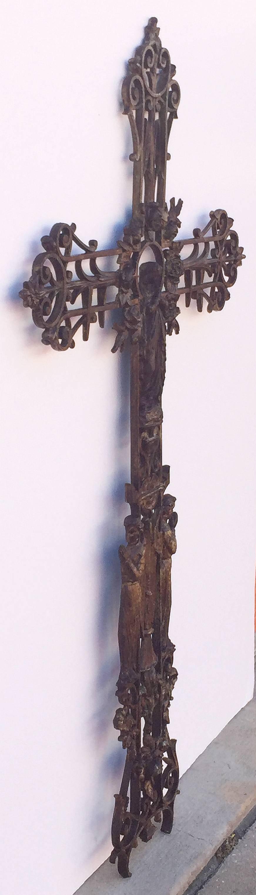 cast iron crucifix