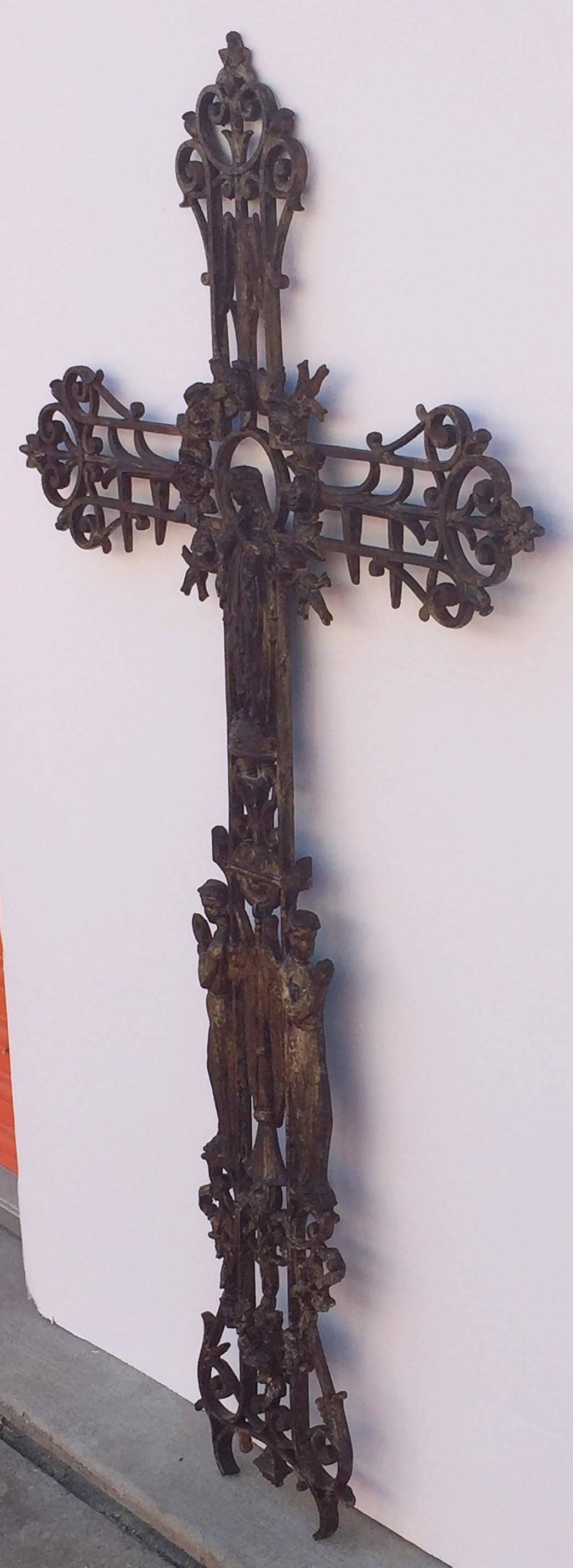 french madonna with angels