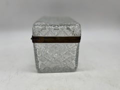 Large French Crystal & Ormolu Mounted Dresser Box