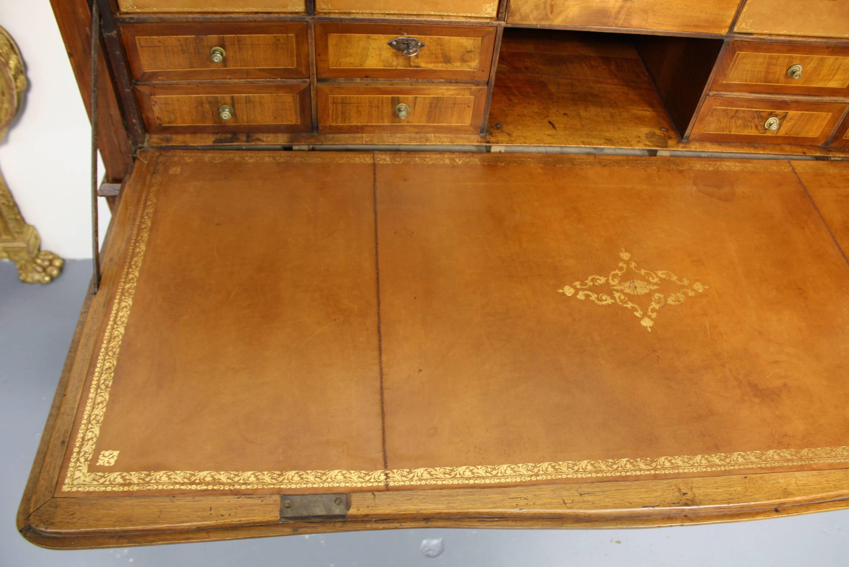 Large French Directoire Period Traveling Secretary Desk For Sale 3