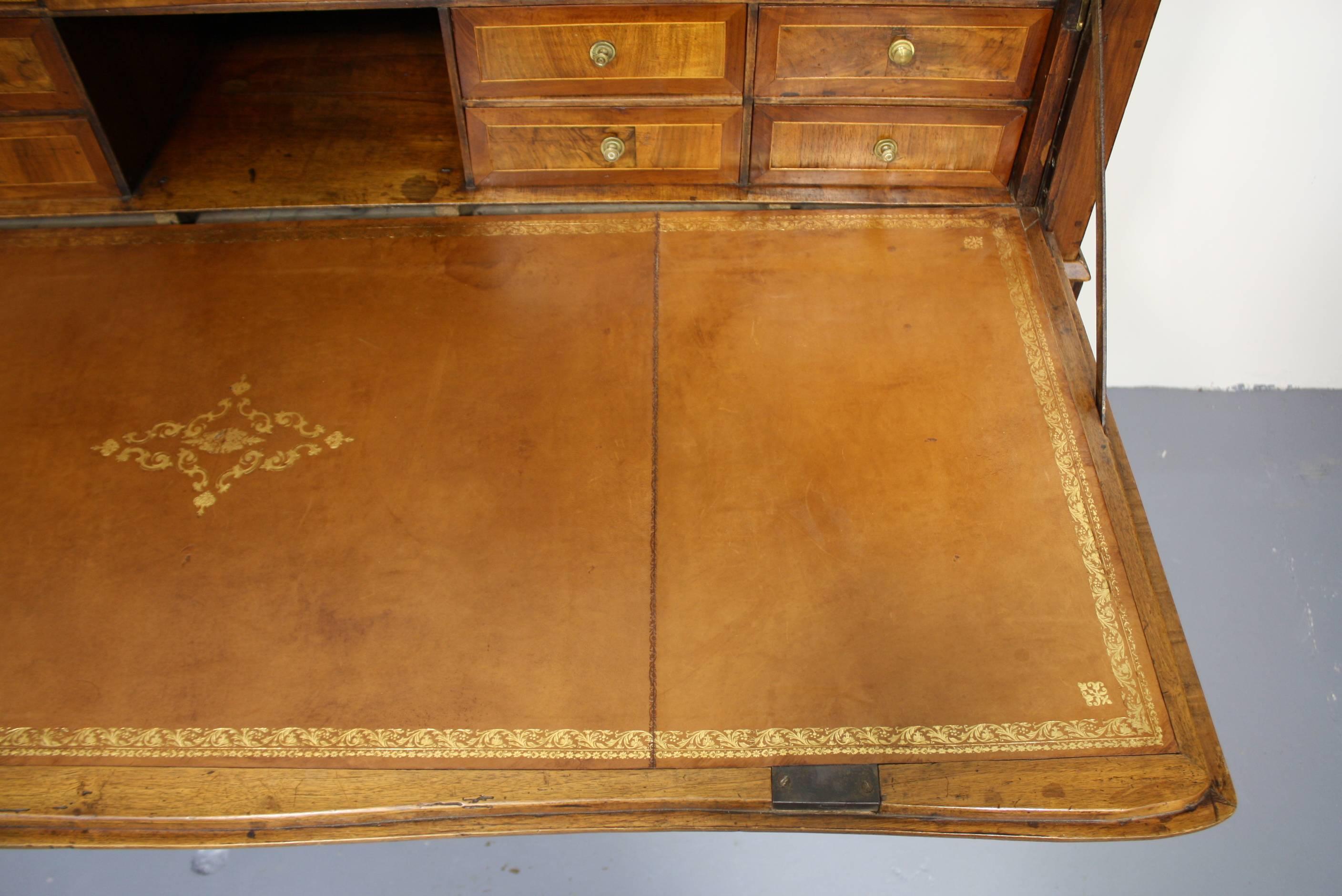 Large French Directoire Period Traveling Secretary Desk For Sale 4