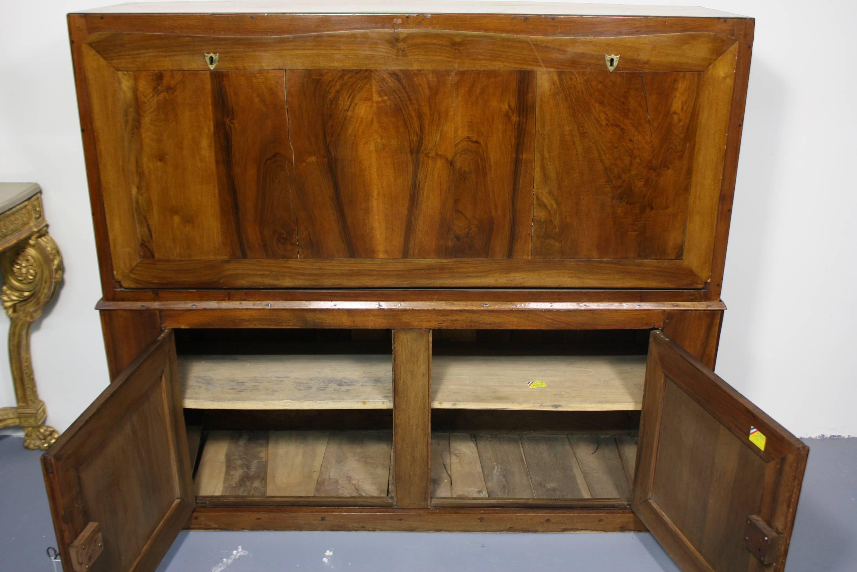 Forged Large French Directoire Period Traveling Secretary Desk For Sale