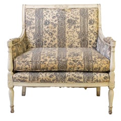 Large French Directoire Style Armchair