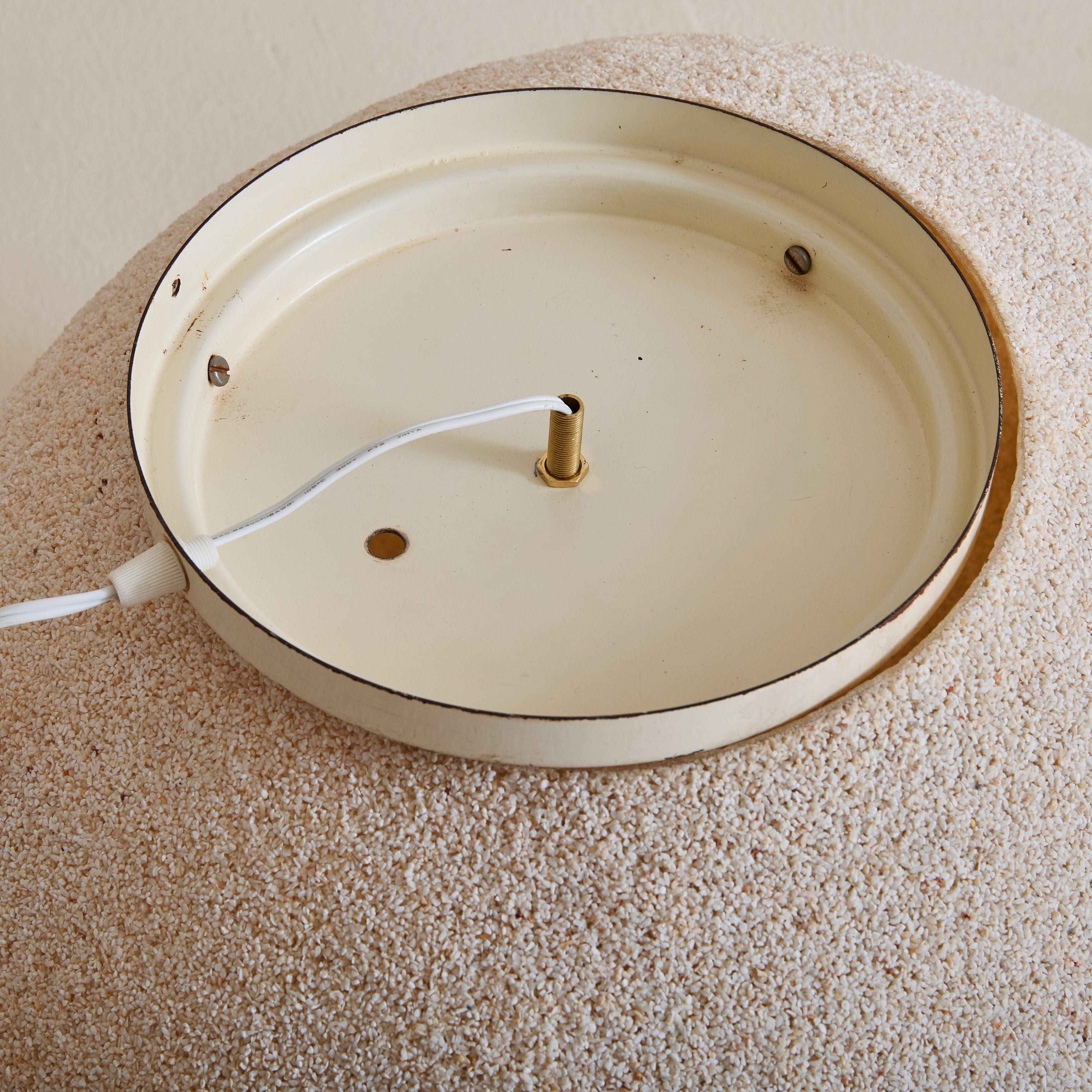 Resina Grande lampada francese 'Dora' di André Cazenave per Singleton, 1969 in vendita