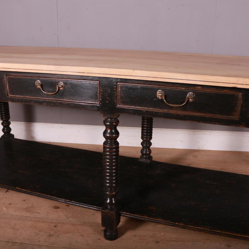 Walnut Large French Drapers Table