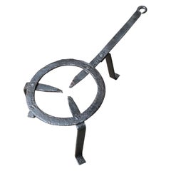 Large French Early 19th Century Neoclassical Period Trivet