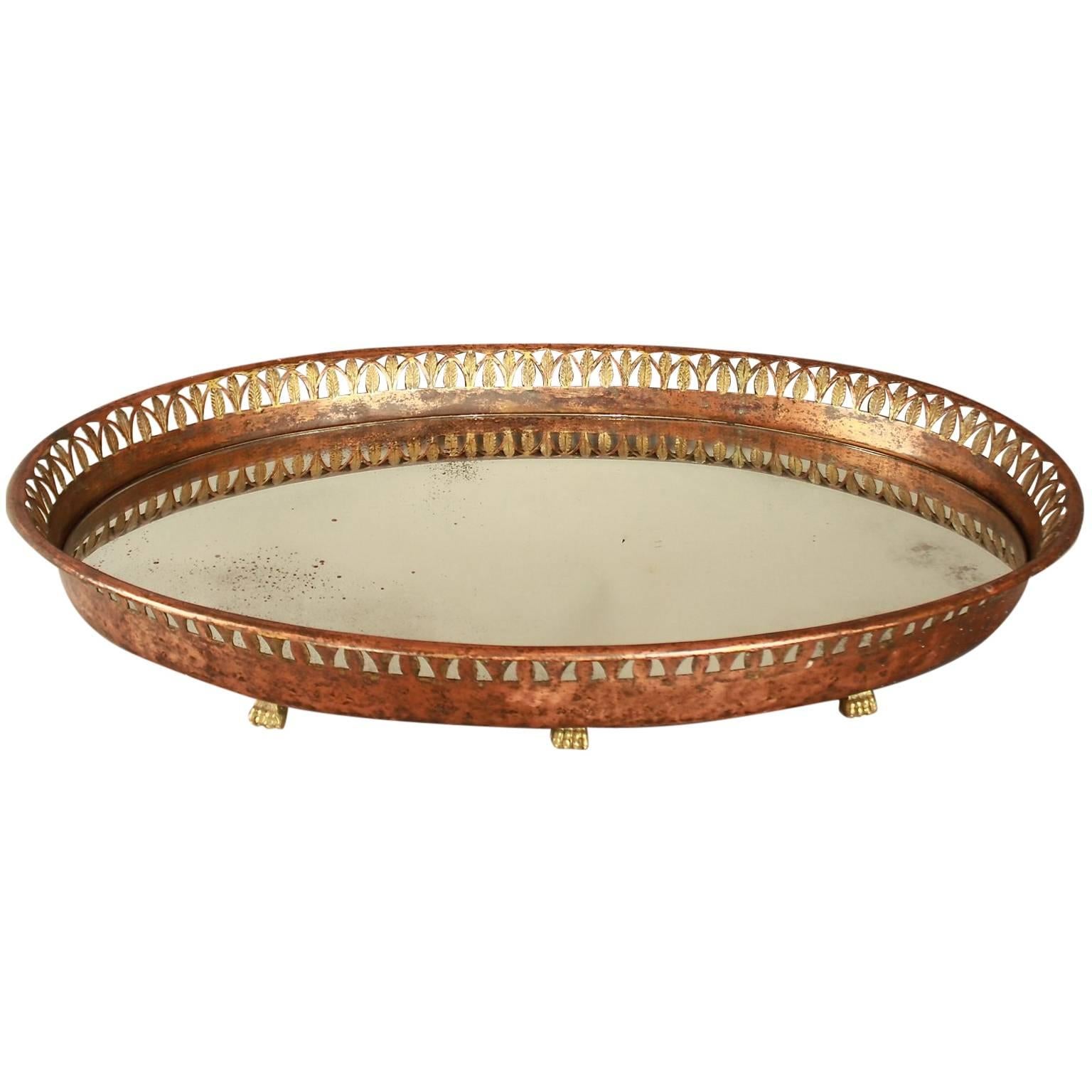 Large French Empire Mirrored Centerpiece or 
Surtout de Table
, circa 1810