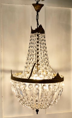 Large French Empire Style Tent Chandelier