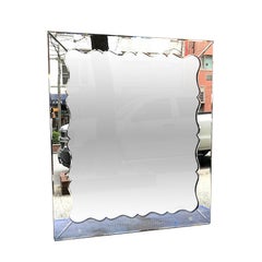 Large French Etched Mirror