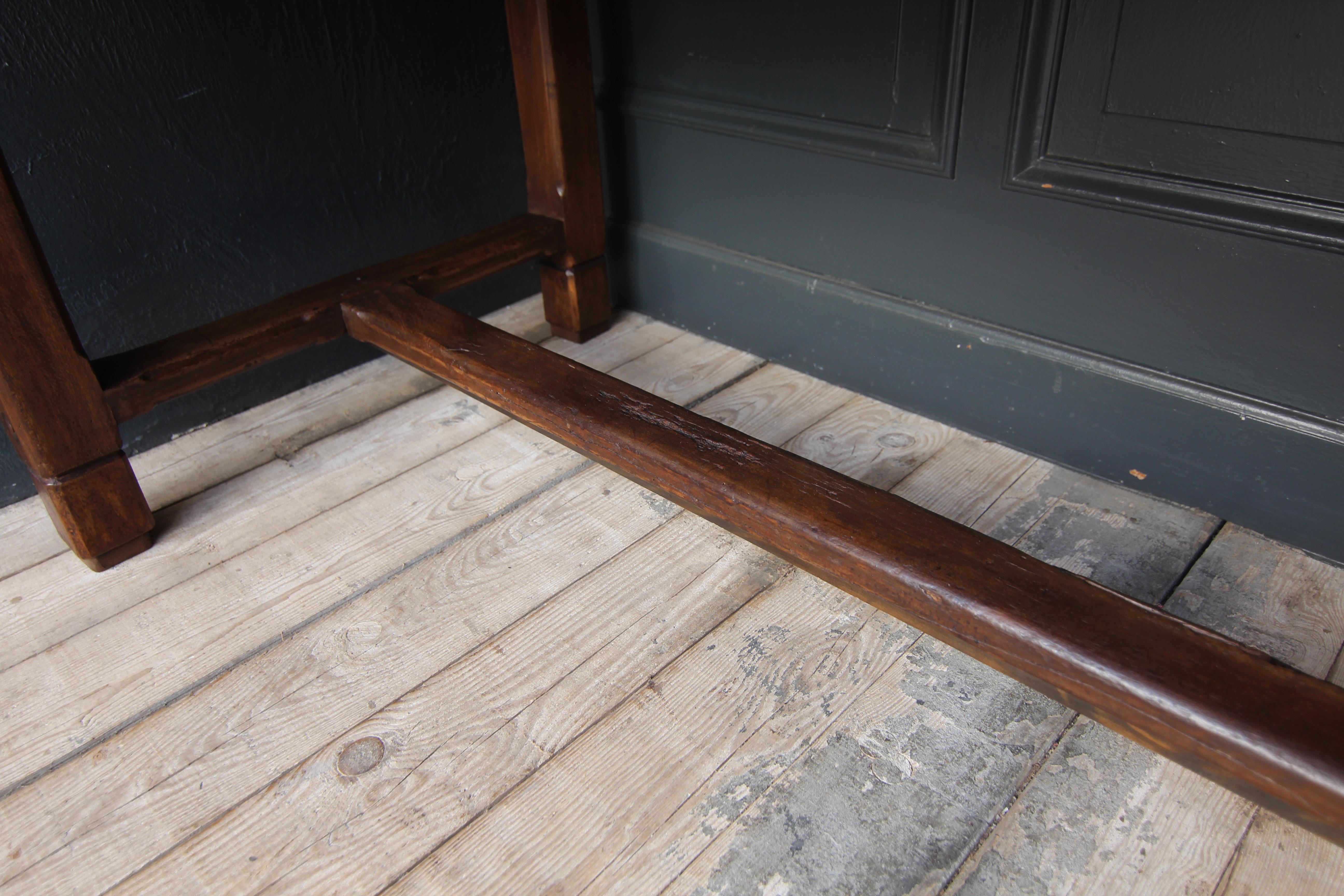 Large French Farm Dining Table from around 1900 6