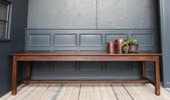 Large French Farm Dining Table from around 1900
